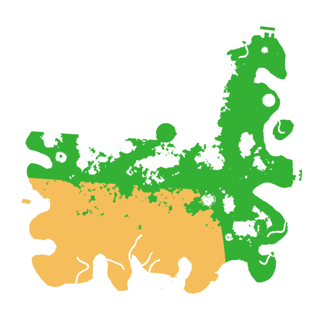 Biome Rust Map: Procedural Map, Size: 4250, Seed: 1836584734