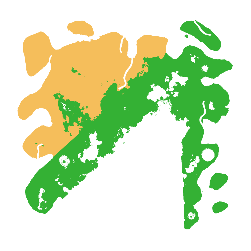 Biome Rust Map: Procedural Map, Size: 3500, Seed: 2039058364