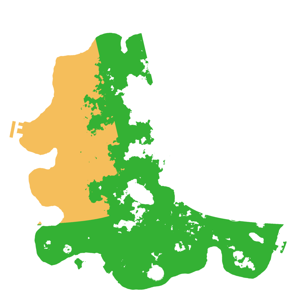 Biome Rust Map: Procedural Map, Size: 3750, Seed: 684365