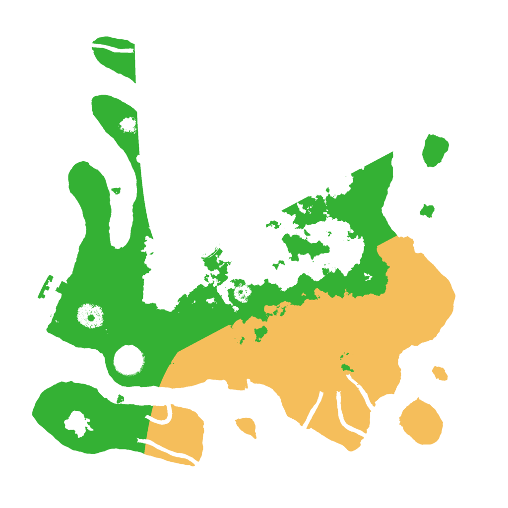 Biome Rust Map: Procedural Map, Size: 3000, Seed: 358313591