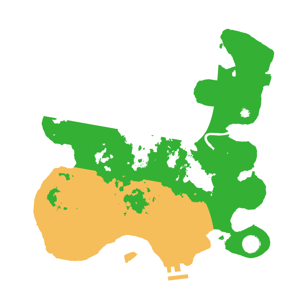 Biome Rust Map: Procedural Map, Size: 3000, Seed: 793417