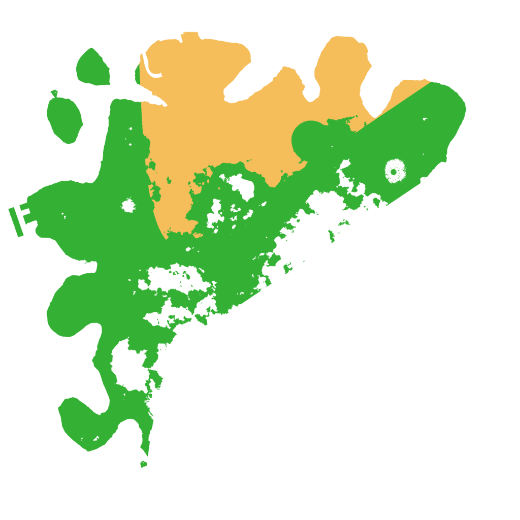 Biome Rust Map: Procedural Map, Size: 3500, Seed: 77062867