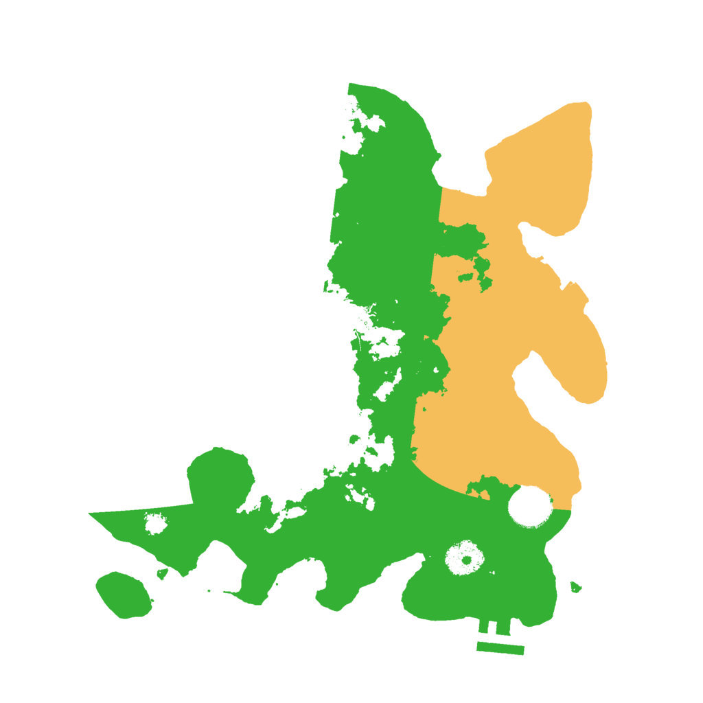 Biome Rust Map: Procedural Map, Size: 3000, Seed: 905192049