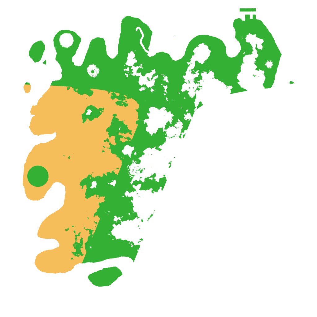 Biome Rust Map: Procedural Map, Size: 3950, Seed: 14565035