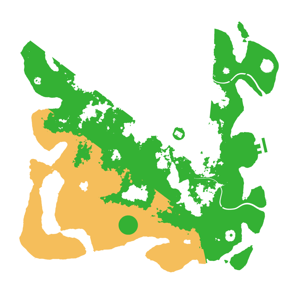 Biome Rust Map: Procedural Map, Size: 4000, Seed: 5763456