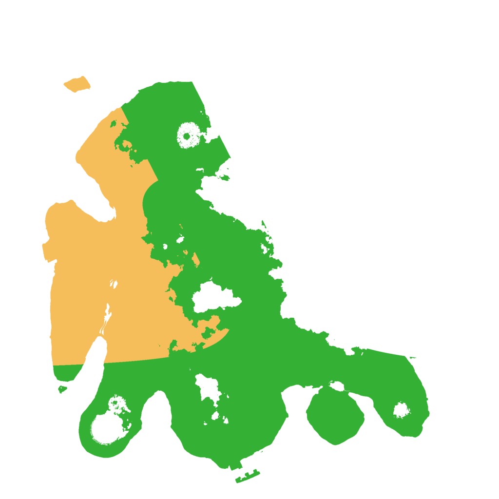 Biome Rust Map: Procedural Map, Size: 3000, Seed: 71364