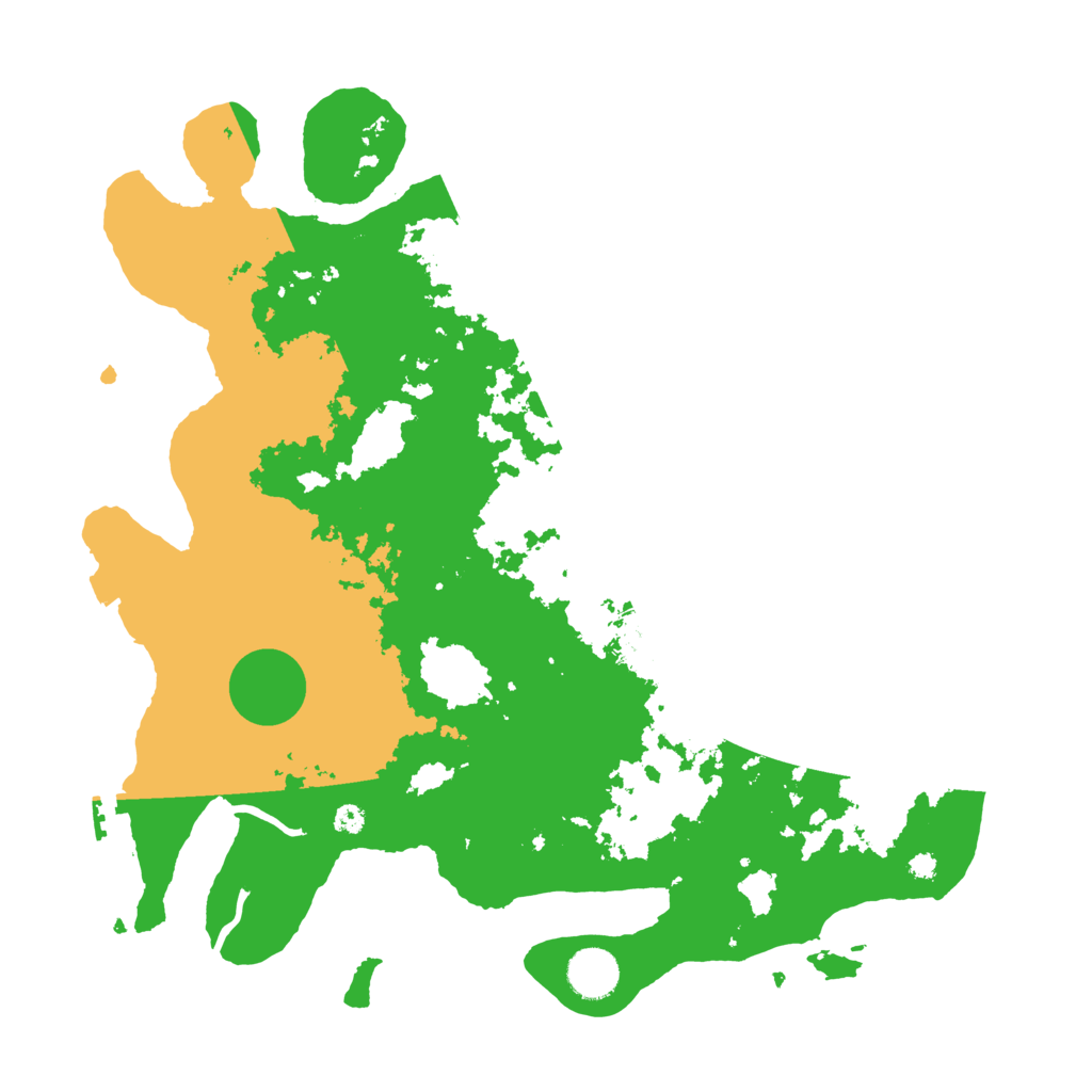 Biome Rust Map: Procedural Map, Size: 3750, Seed: 78835