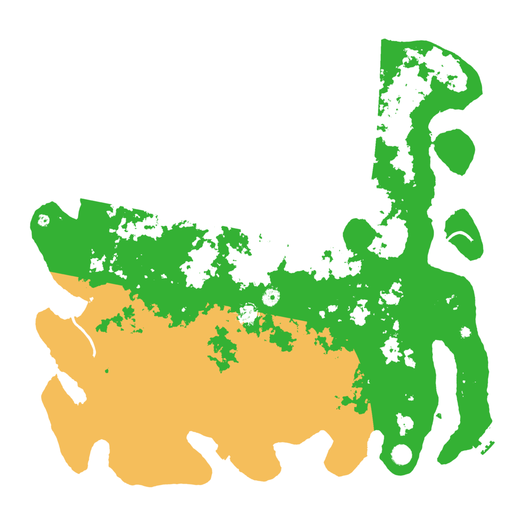Biome Rust Map: Procedural Map, Size: 4500, Seed: 1040175564