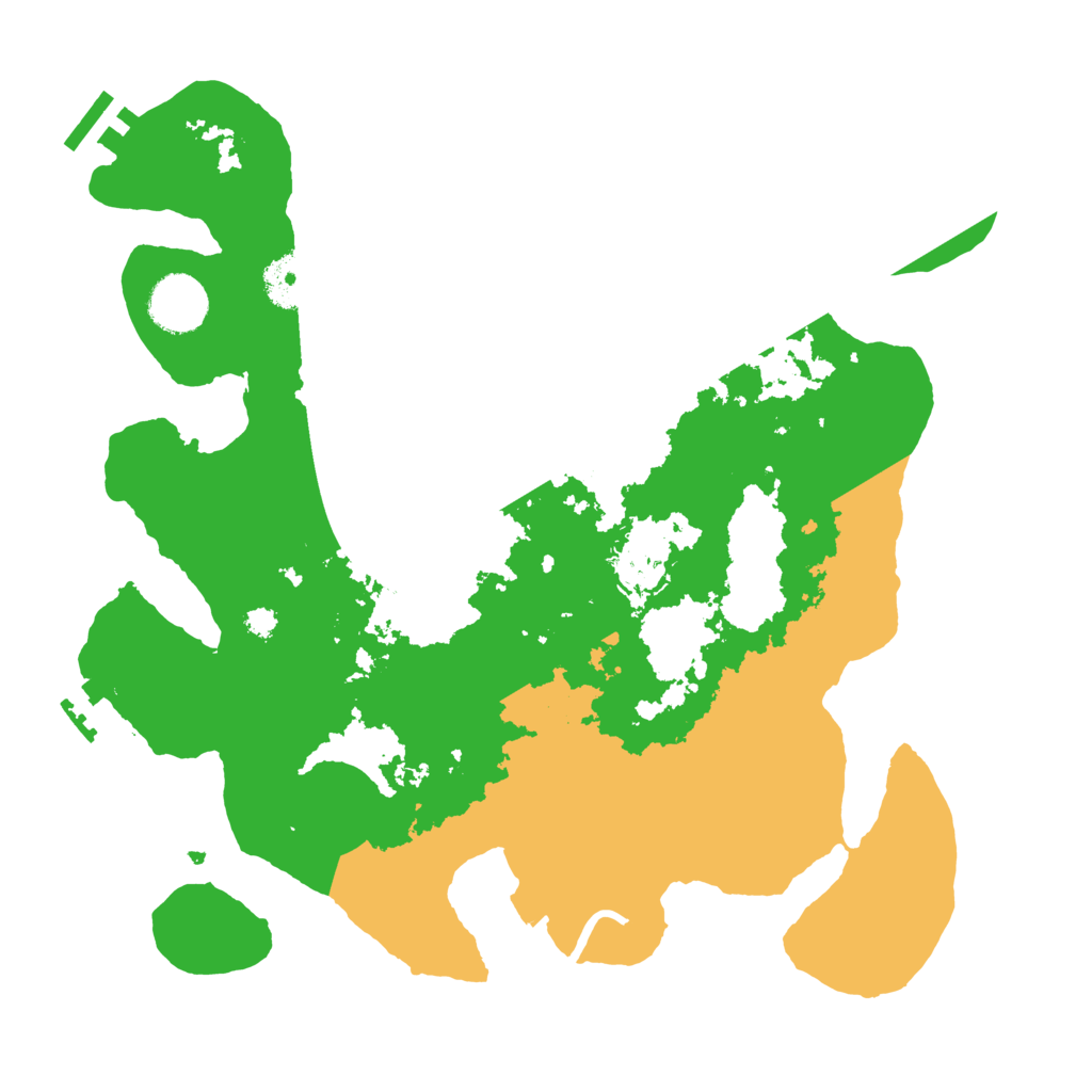 Biome Rust Map: Procedural Map, Size: 3300, Seed: 1560524949