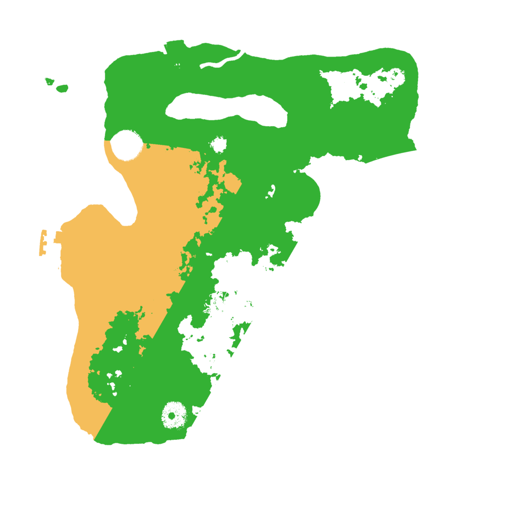 Biome Rust Map: Procedural Map, Size: 3000, Seed: 33819