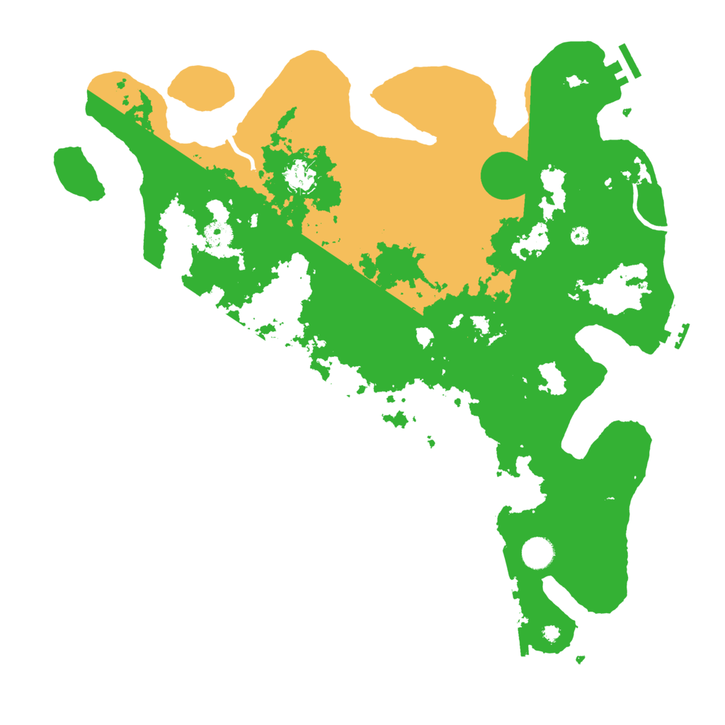 Biome Rust Map: Procedural Map, Size: 4000, Seed: 64022998