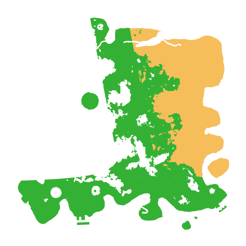 Biome Rust Map: Procedural Map, Size: 4000, Seed: 1394788666