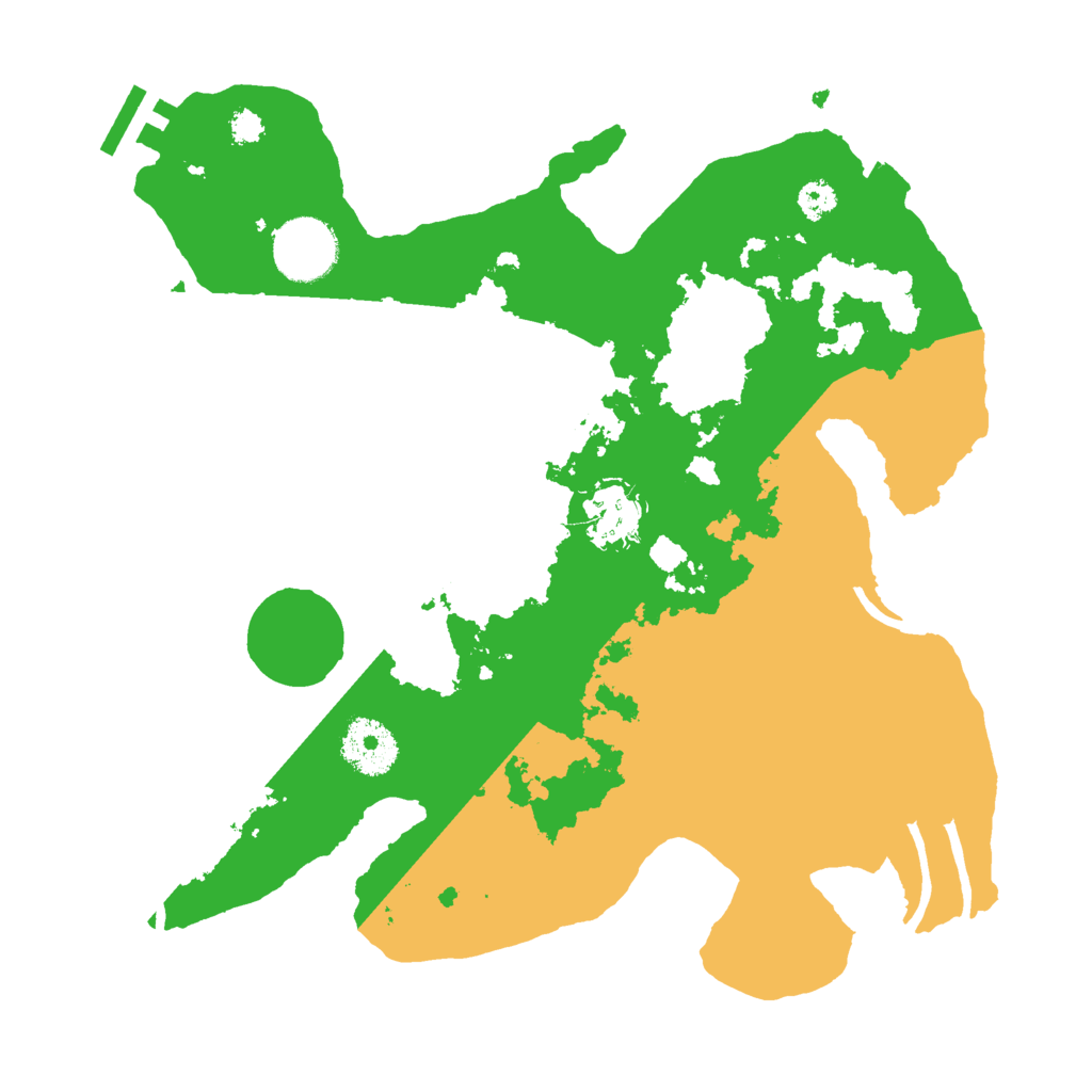 Biome Rust Map: Procedural Map, Size: 3000, Seed: 920973452
