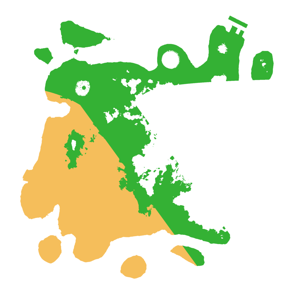 Biome Rust Map: Procedural Map, Size: 3000, Seed: 845872278