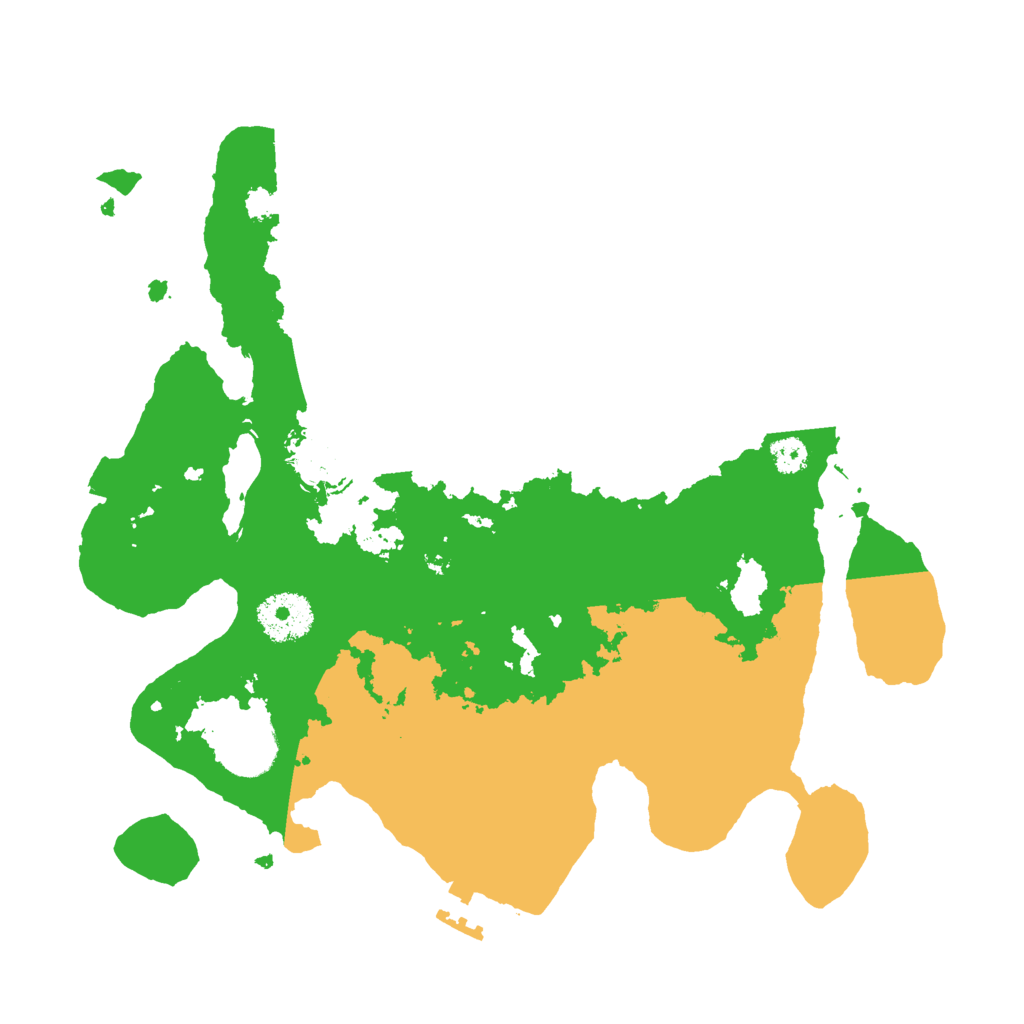 Biome Rust Map: Procedural Map, Size: 3000, Seed: 4798