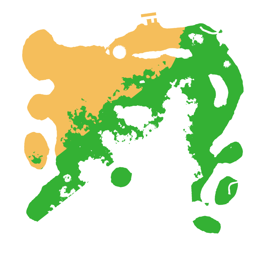 Biome Rust Map: Procedural Map, Size: 3500, Seed: 1217381248