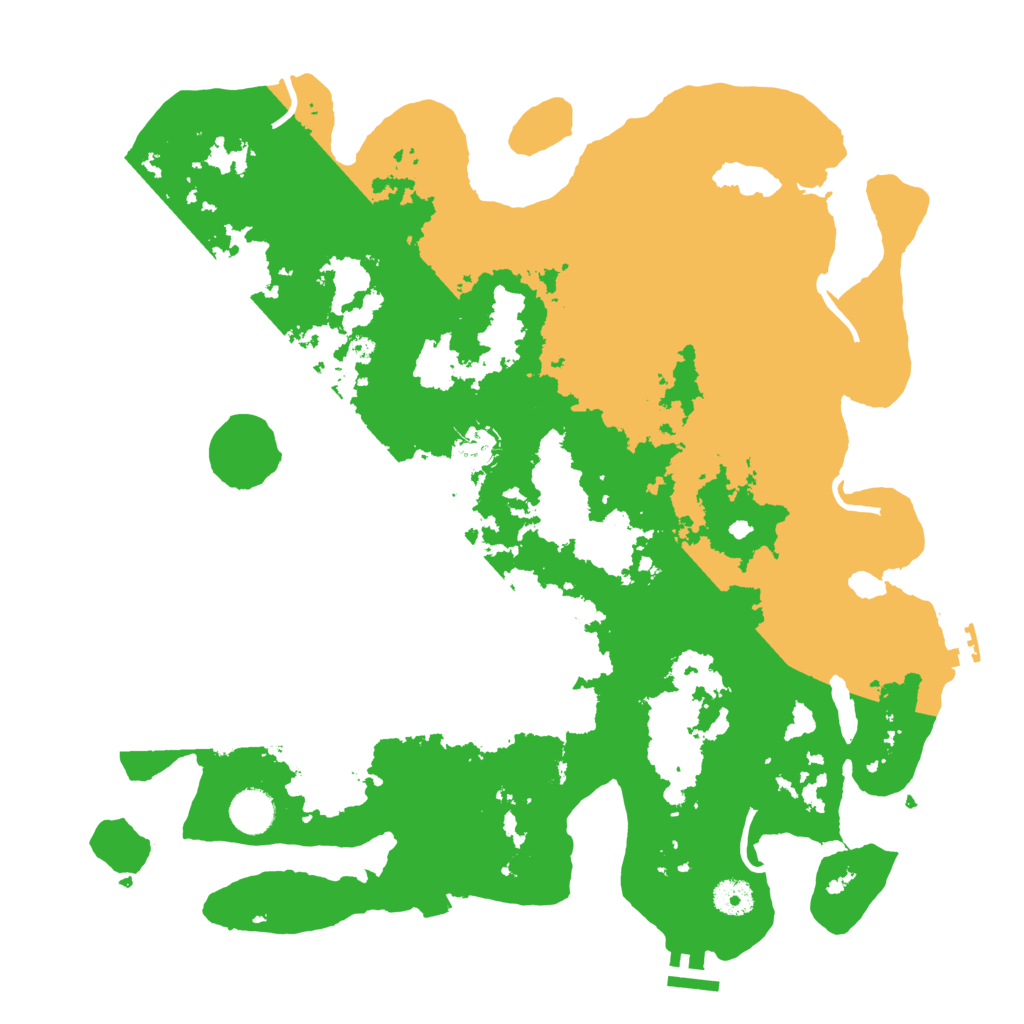 Biome Rust Map: Procedural Map, Size: 4000, Seed: 1957662708