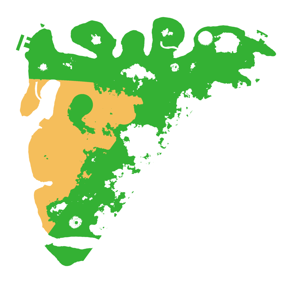 Biome Rust Map: Procedural Map, Size: 3650, Seed: 741234110