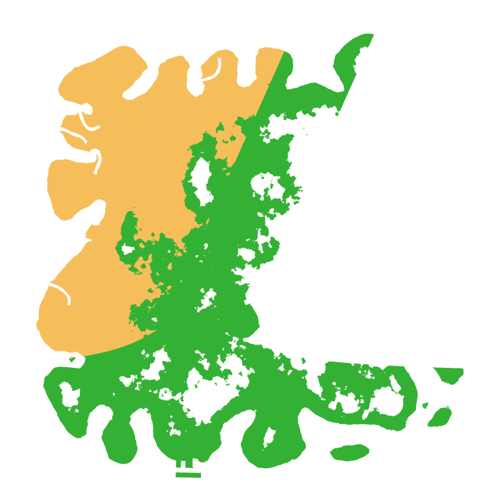 Biome Rust Map: Procedural Map, Size: 4000, Seed: 42672581