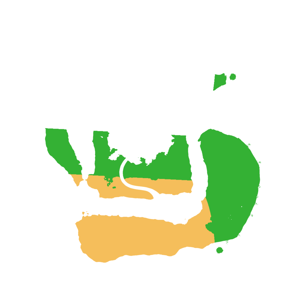 Biome Rust Map: Procedural Map, Size: 1850, Seed: 387