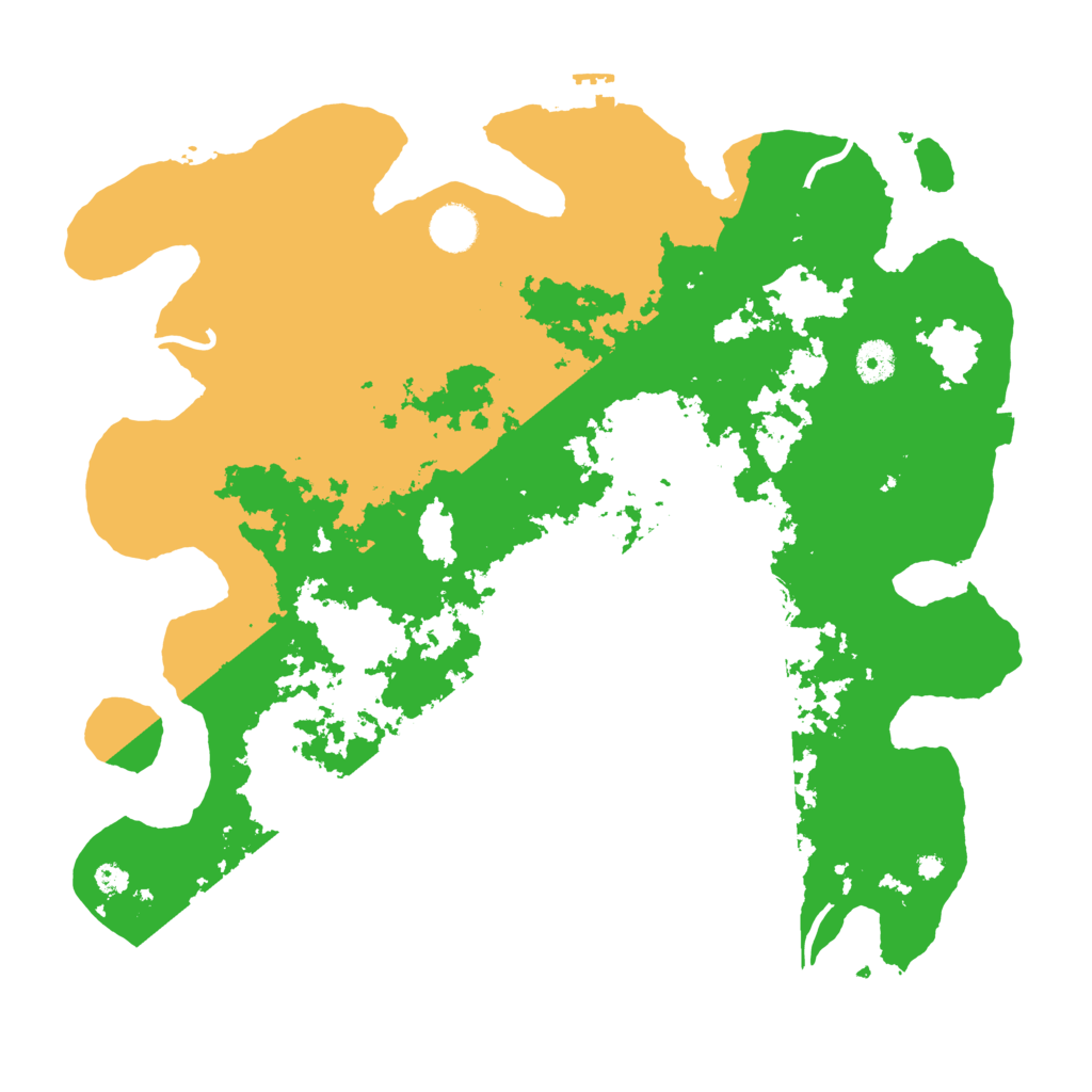 Biome Rust Map: Procedural Map, Size: 4000, Seed: 1298674883