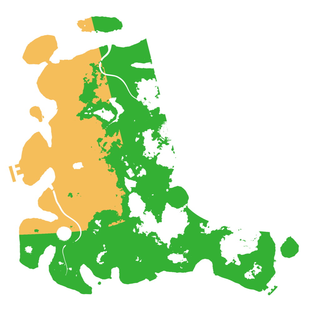 Biome Rust Map: Procedural Map, Size: 4000, Seed: 823