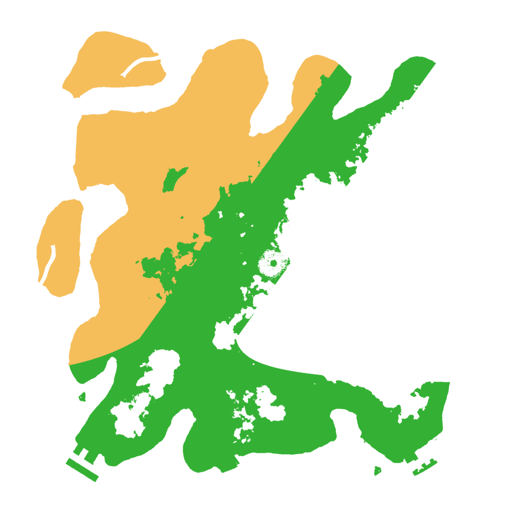 Biome Rust Map: Procedural Map, Size: 3000, Seed: 62673