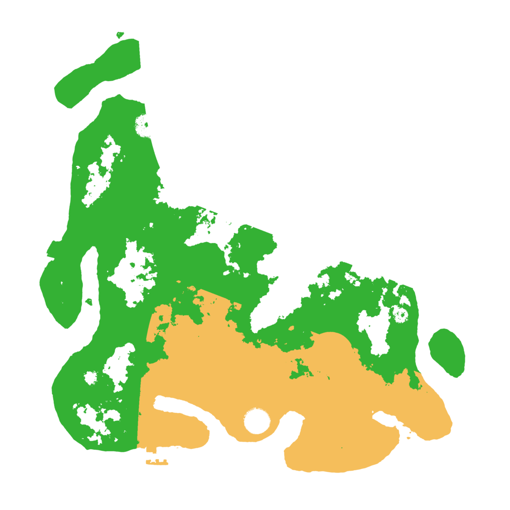 Biome Rust Map: Procedural Map, Size: 3500, Seed: 72513476
