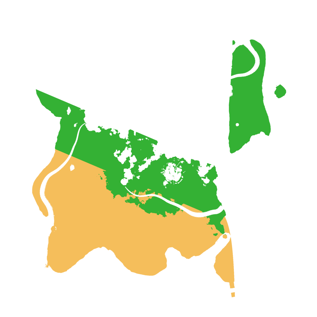 Biome Rust Map: Procedural Map, Size: 2800, Seed: 520191378