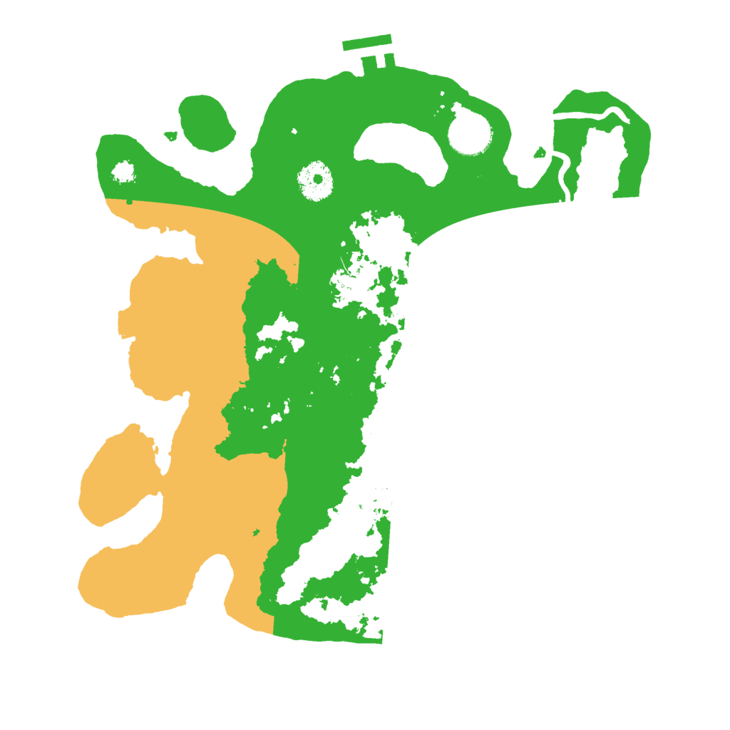 Biome Rust Map: Procedural Map, Size: 3000, Seed: 16981594