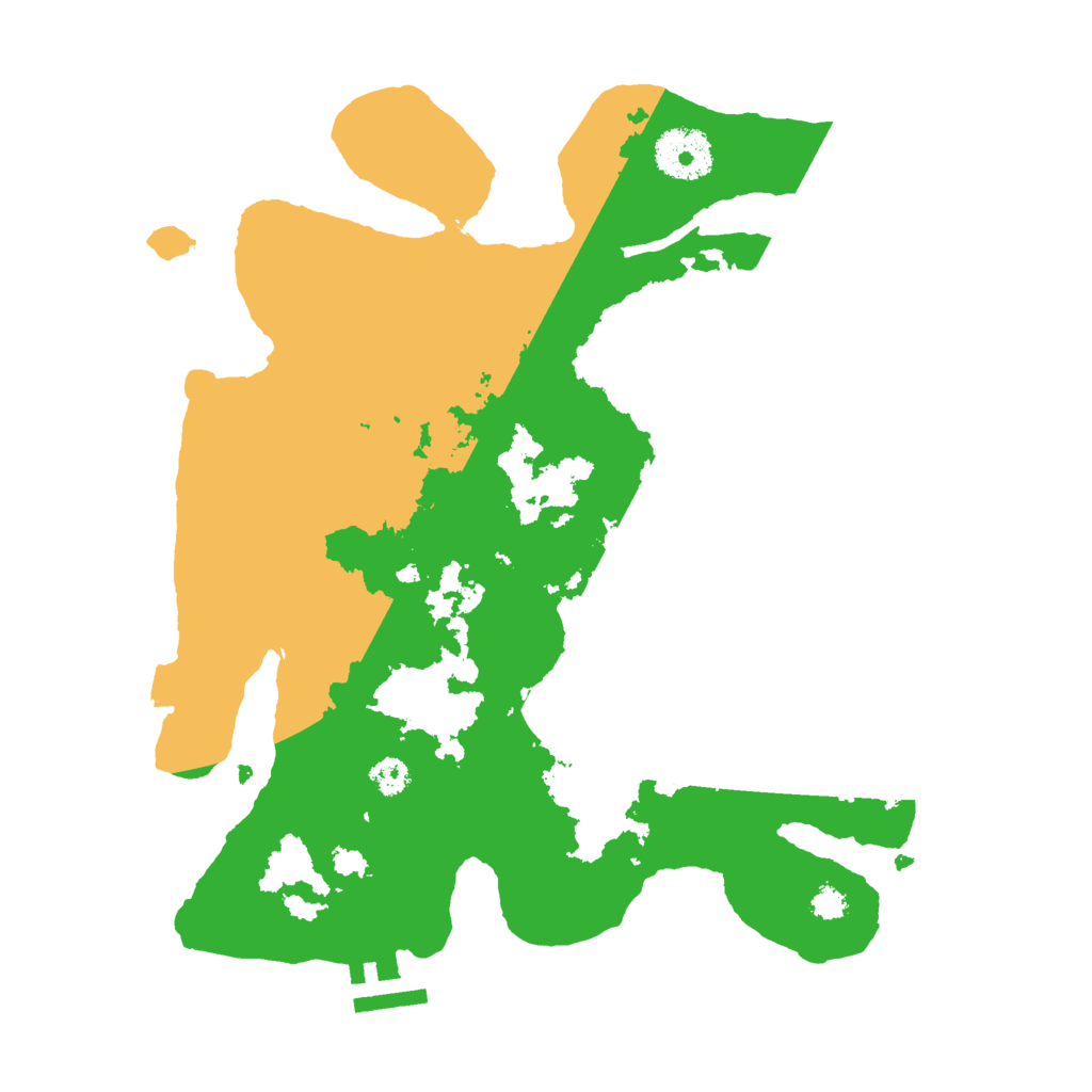 Biome Rust Map: Procedural Map, Size: 3000, Seed: 41303273