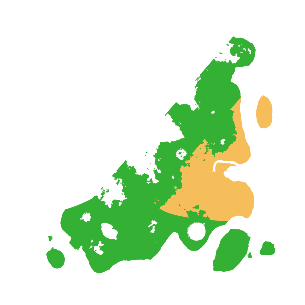 Biome Rust Map: Procedural Map, Size: 3000, Seed: 21038