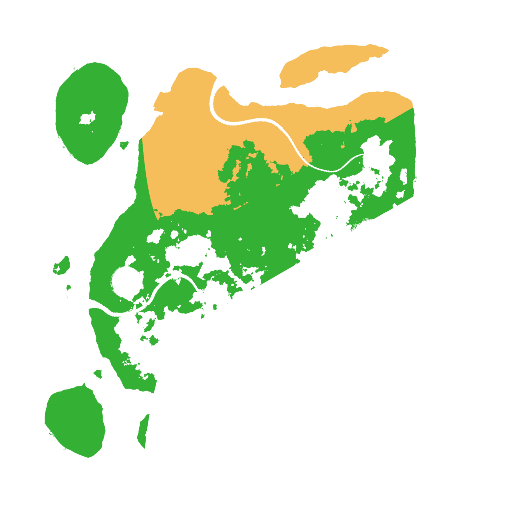 Biome Rust Map: Procedural Map, Size: 3000, Seed: 202918