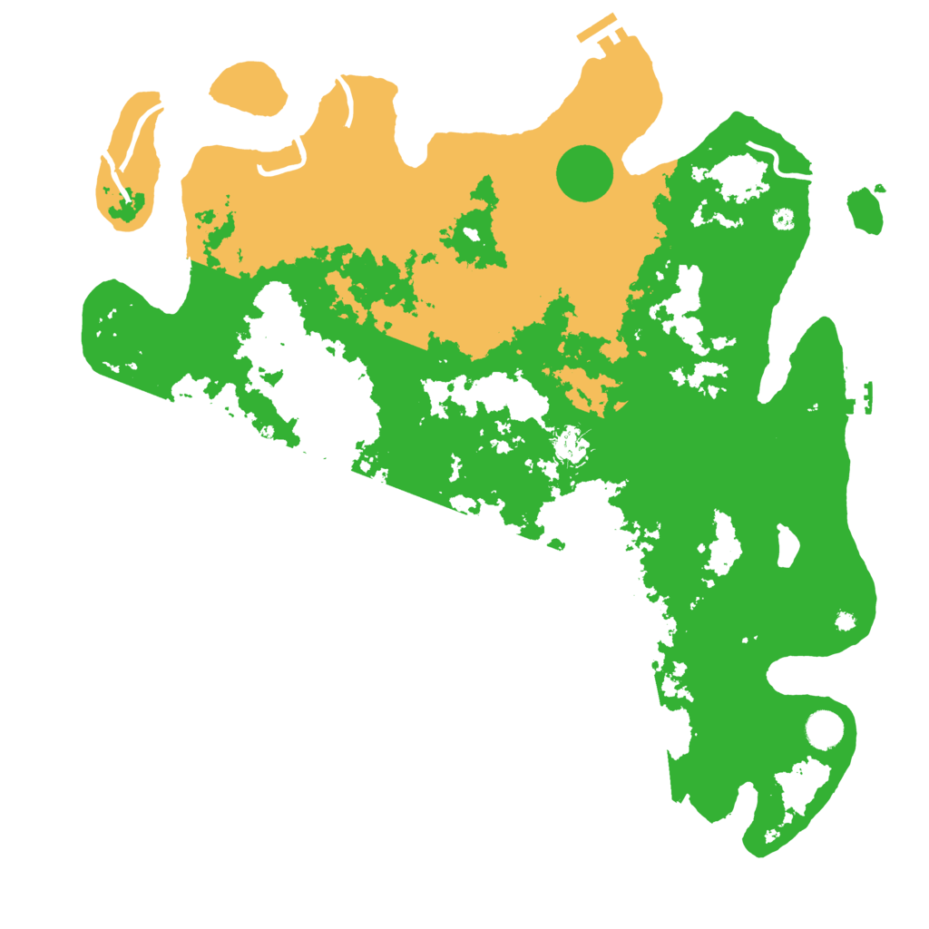 Biome Rust Map: Procedural Map, Size: 4300, Seed: 1518829111