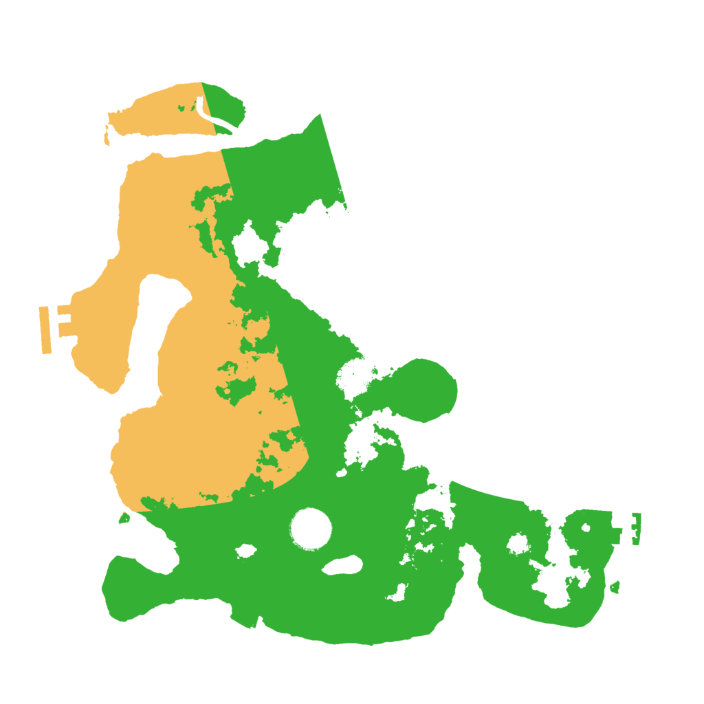 Biome Rust Map: Procedural Map, Size: 3000, Seed: 2931564