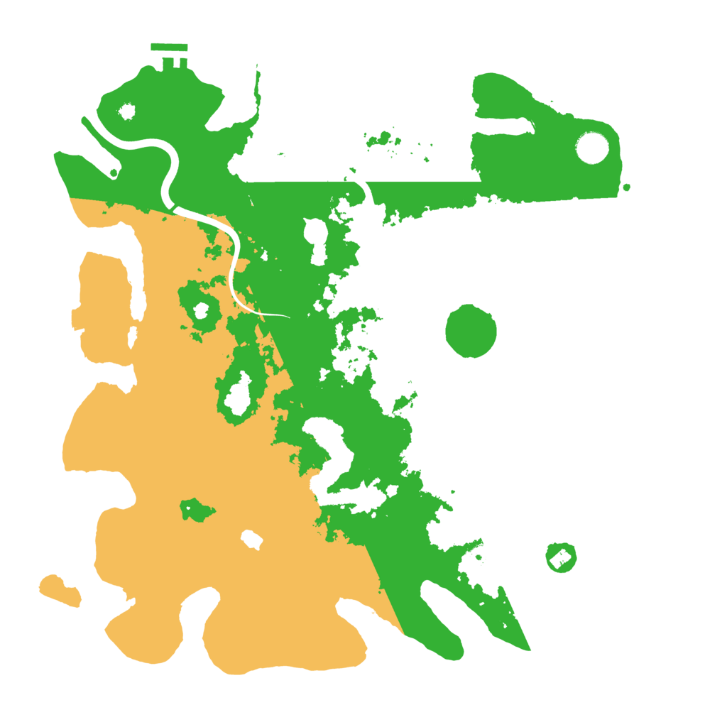 Biome Rust Map: Procedural Map, Size: 4000, Seed: 1116182928