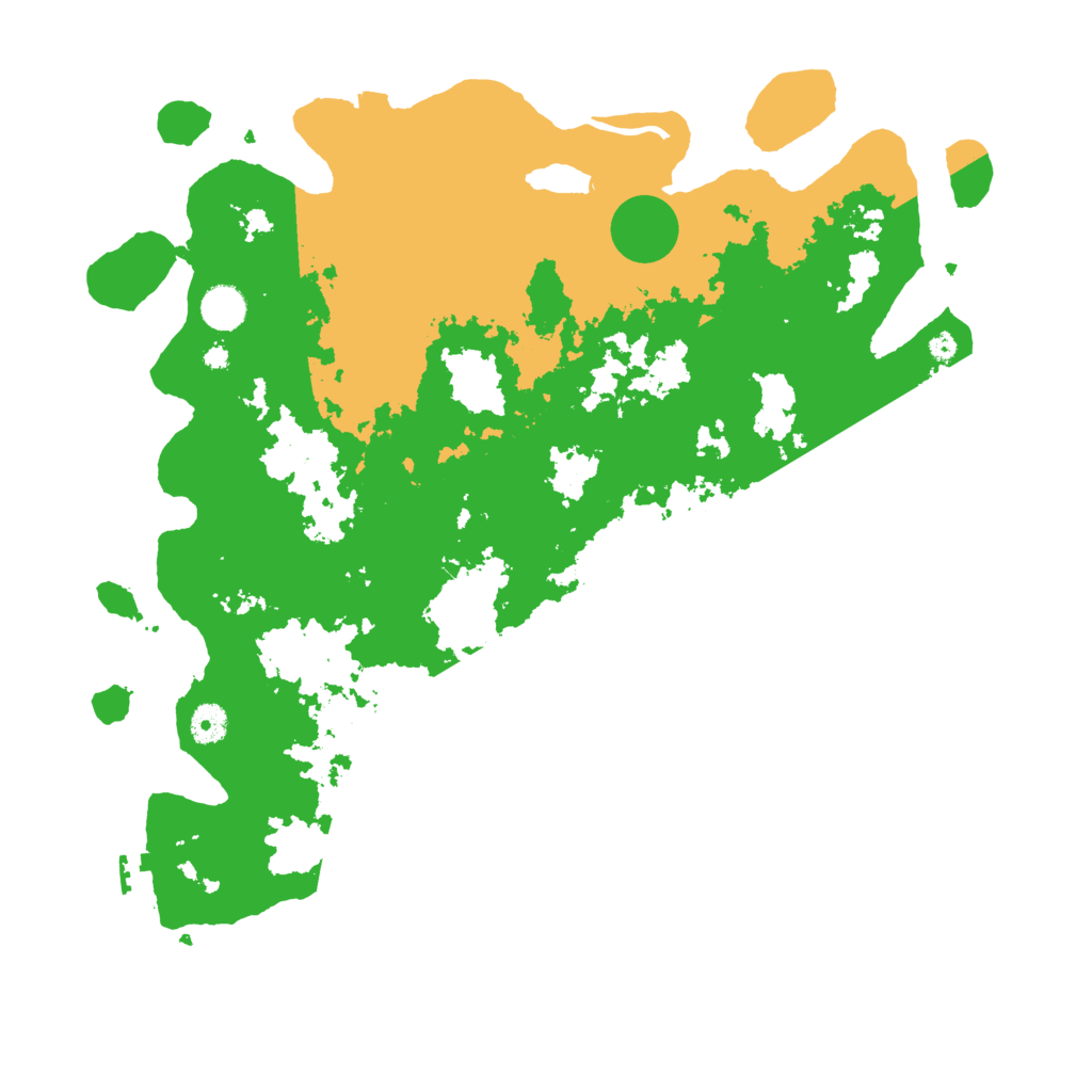 Biome Rust Map: Procedural Map, Size: 4250, Seed: 135699547