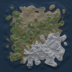 Thumbnail Rust Map: Procedural Map, Size: 4250, Seed: 135699547, 19 Monuments