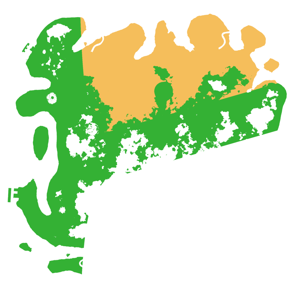 Biome Rust Map: Procedural Map, Size: 4300, Seed: 92730647