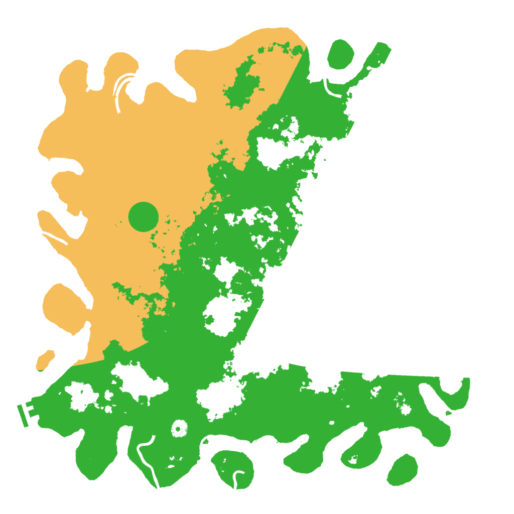 Biome Rust Map: Procedural Map, Size: 4500, Seed: 783993206