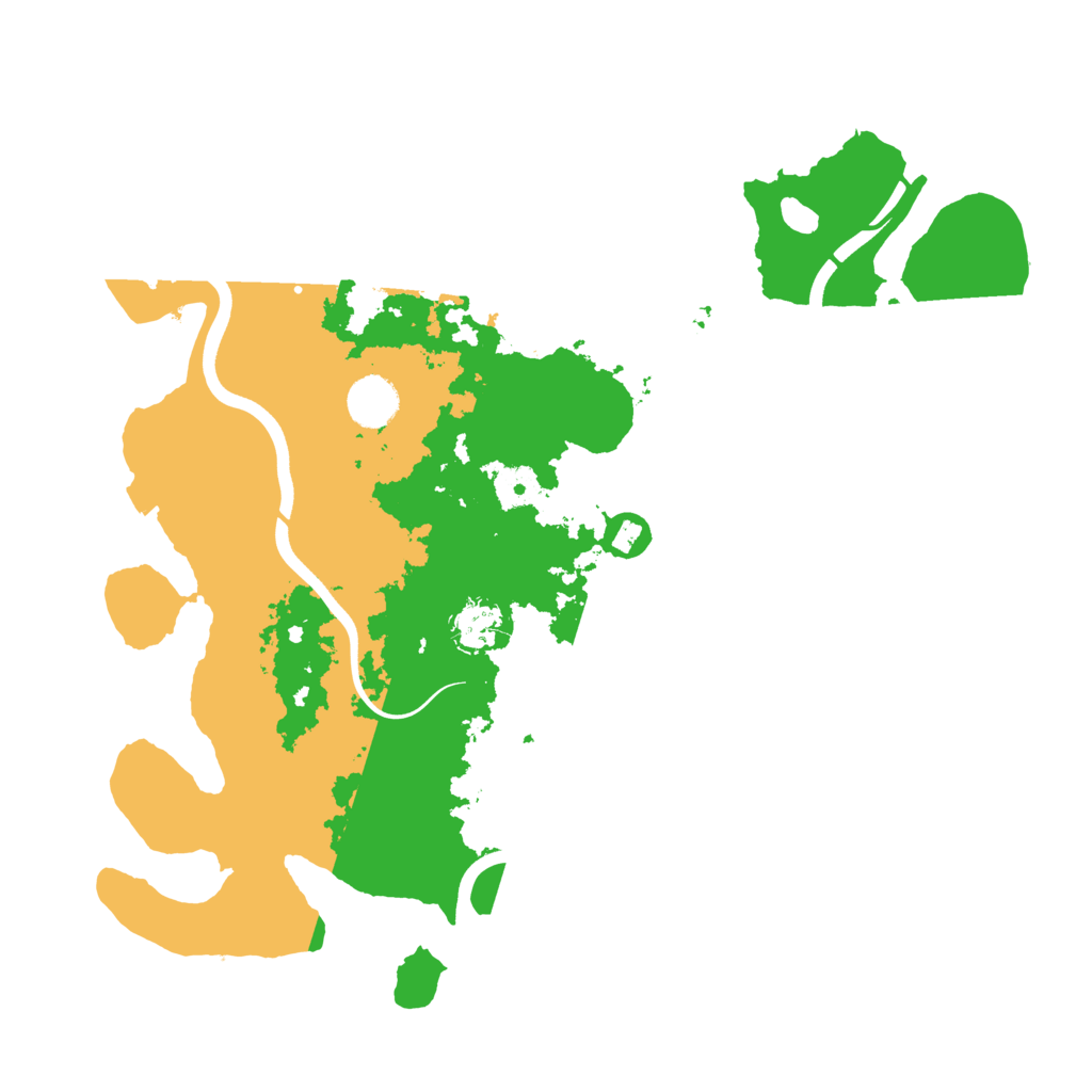 Biome Rust Map: Procedural Map, Size: 3800, Seed: 25072024