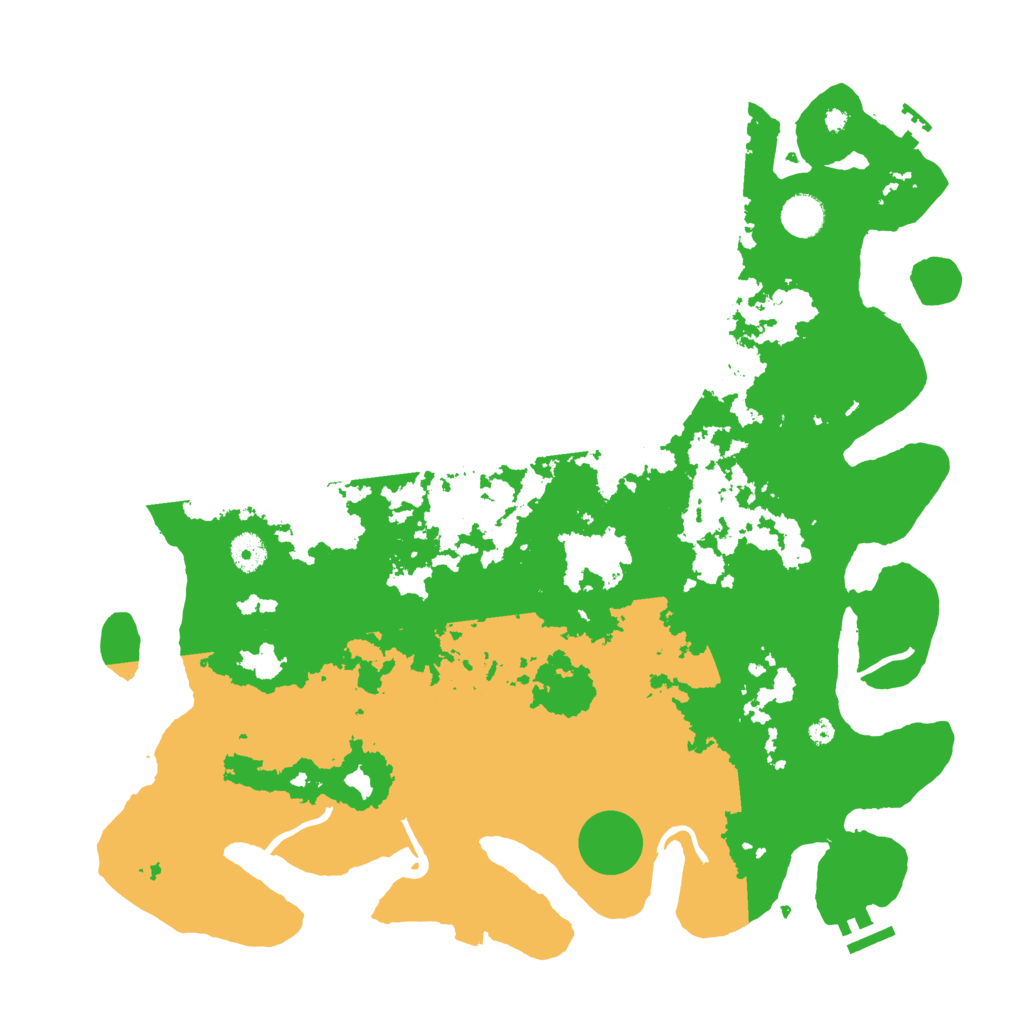 Biome Rust Map: Procedural Map, Size: 4200, Seed: 1740384412