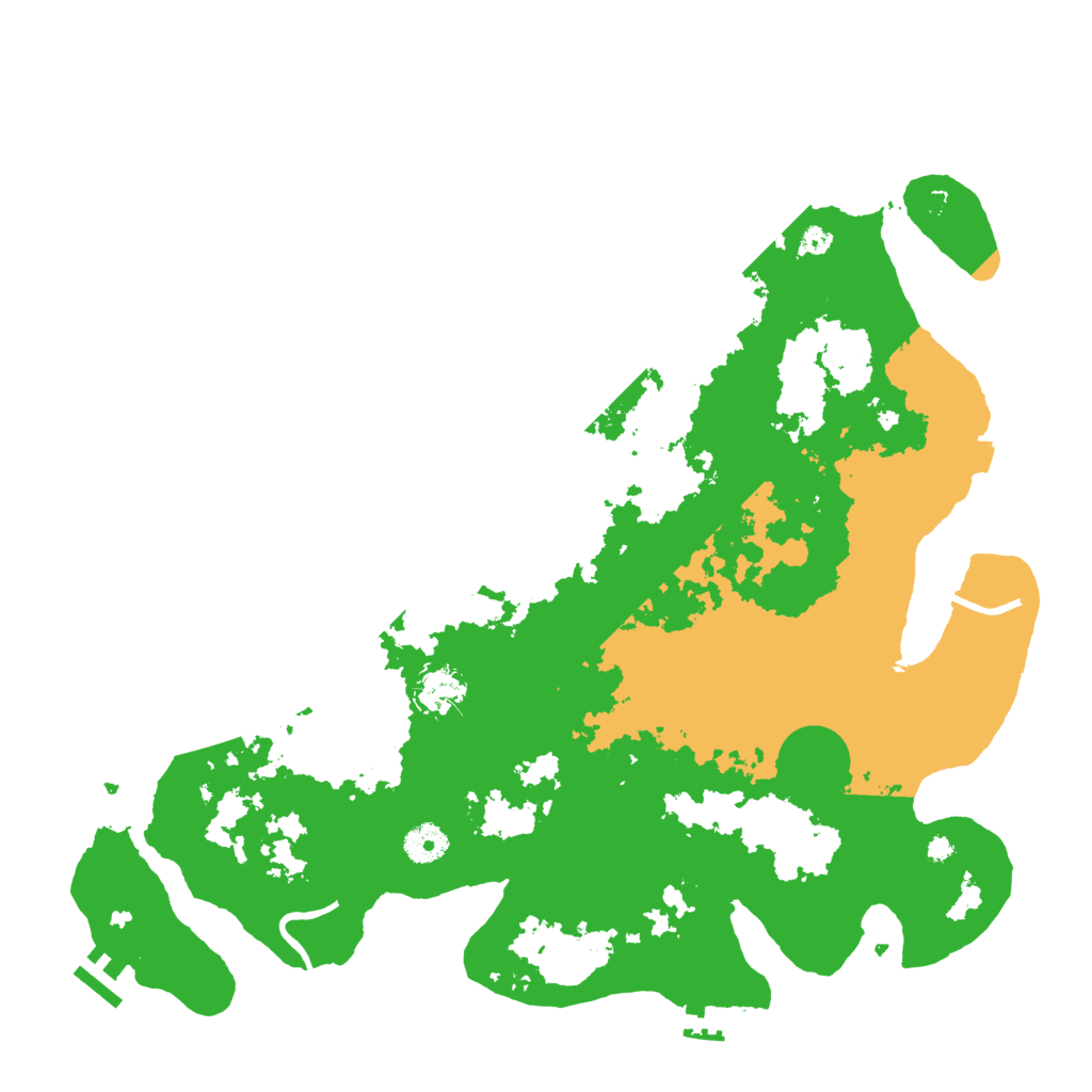 Biome Rust Map: Procedural Map, Size: 4000, Seed: 393273109