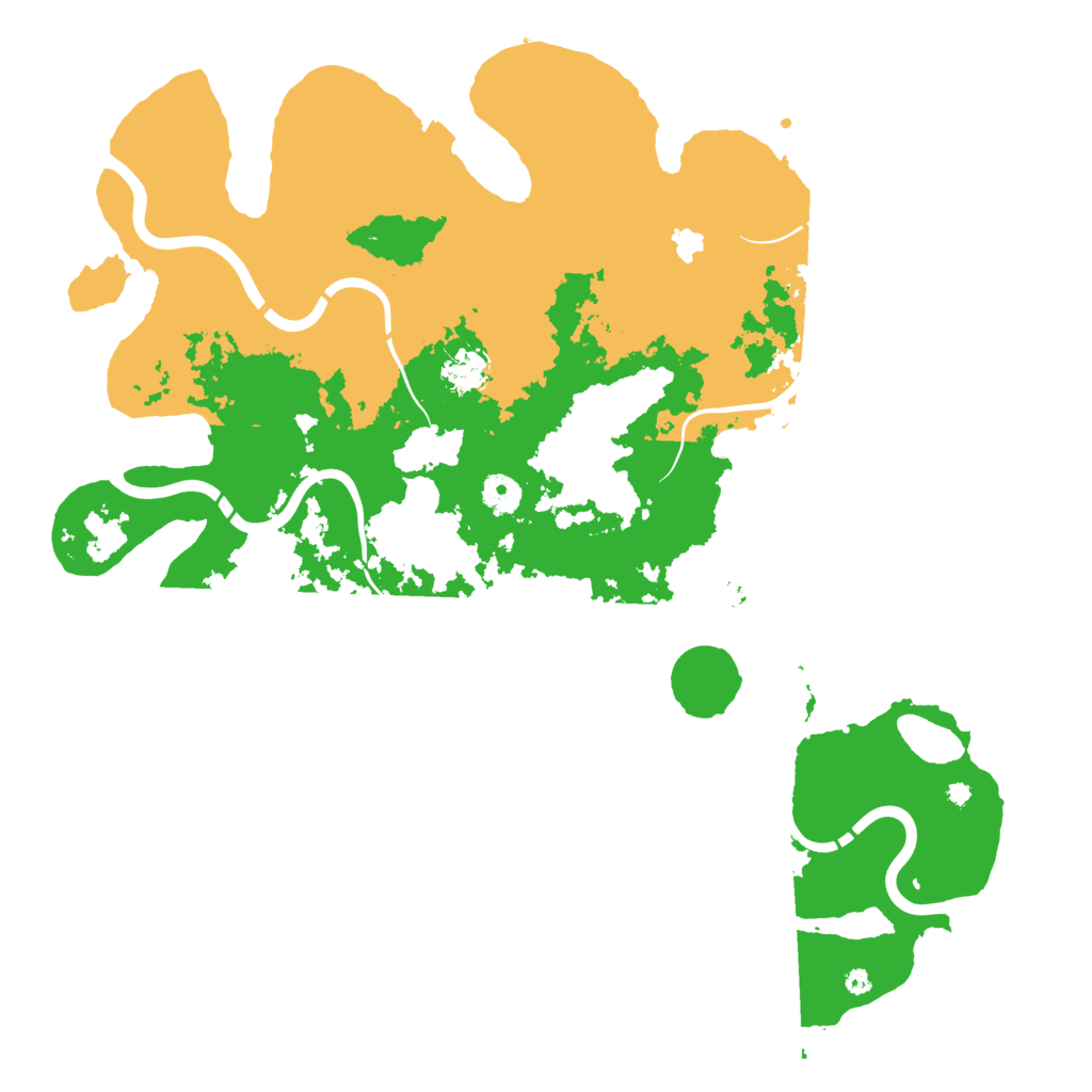 Biome Rust Map: Procedural Map, Size: 4250, Seed: 90