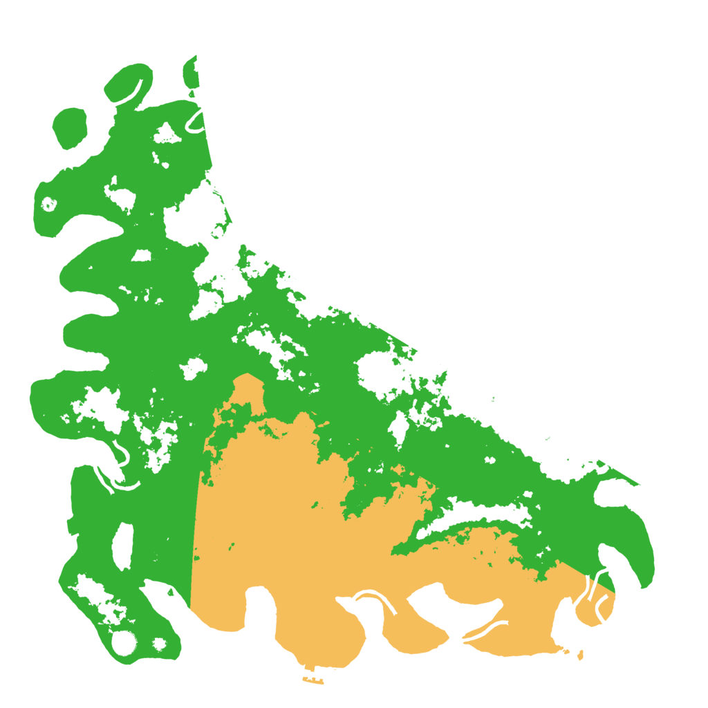 Biome Rust Map: Procedural Map, Size: 5000, Seed: 240563