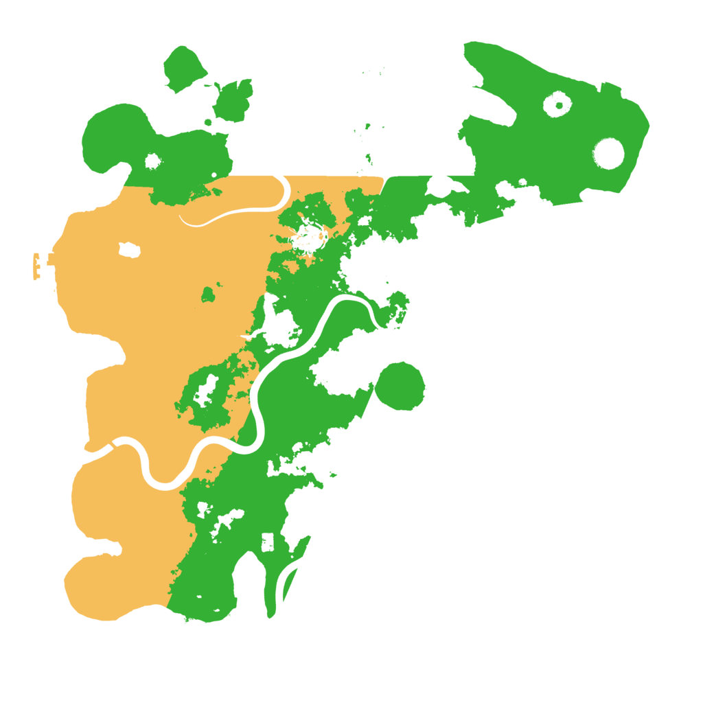Biome Rust Map: Procedural Map, Size: 4000, Seed: 2036225349