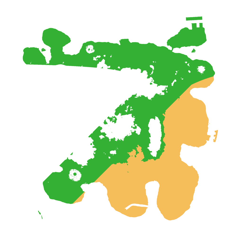 Biome Rust Map: Procedural Map, Size: 3000, Seed: 465451476