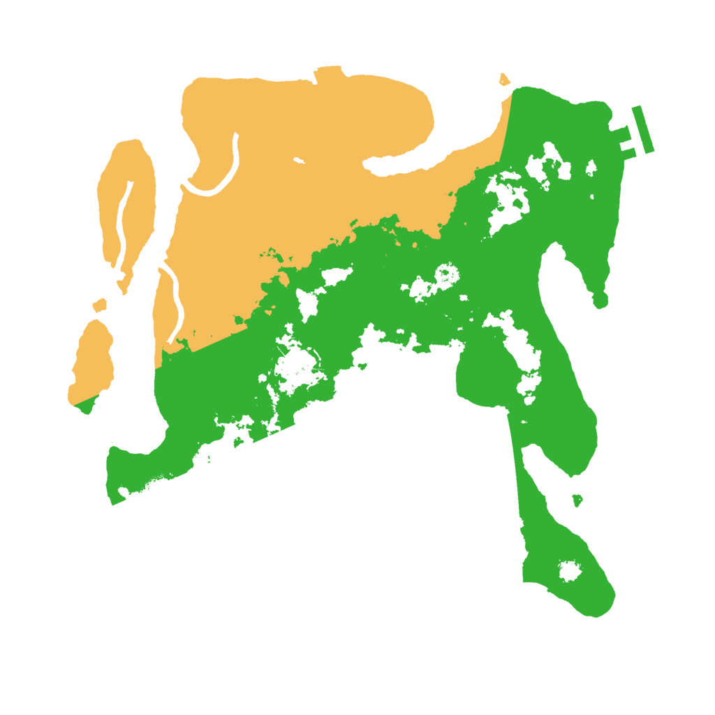 Biome Rust Map: Procedural Map, Size: 3000, Seed: 1147000028
