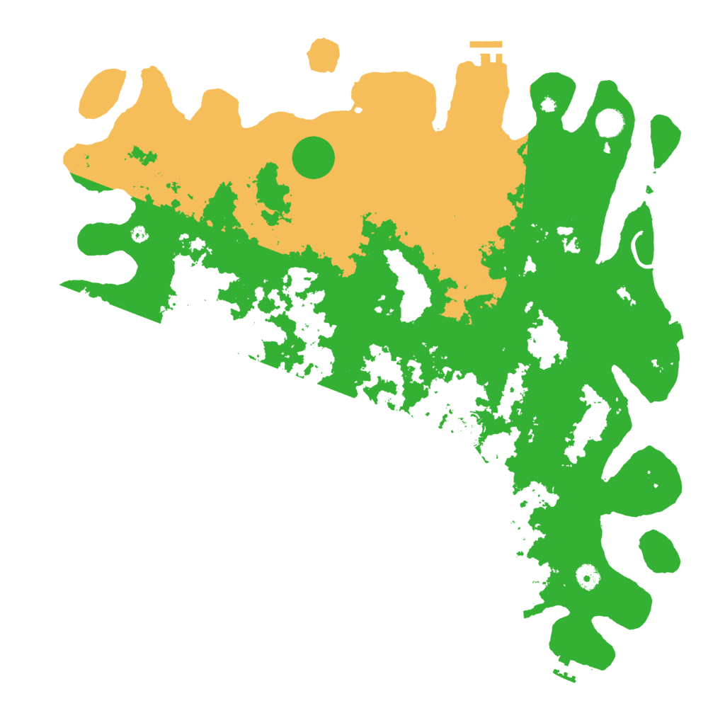 Biome Rust Map: Procedural Map, Size: 4500, Seed: 1586080681