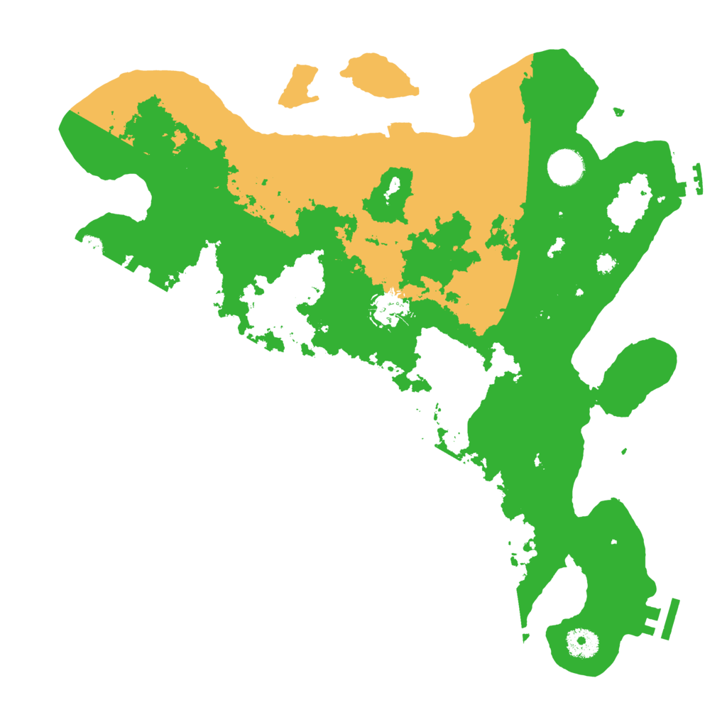 Biome Rust Map: Procedural Map, Size: 3500, Seed: 704561728